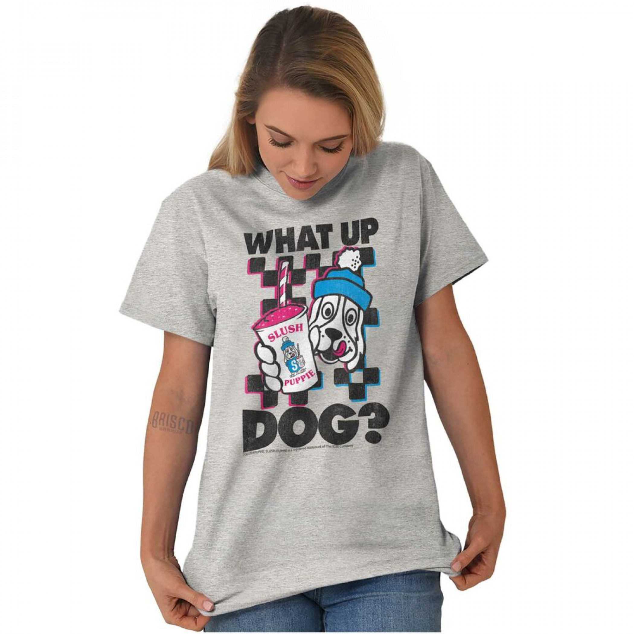 Slush Puppie Character What Up Dog TShirt